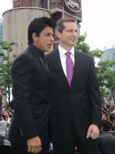 Shahrukh Khan with Premier Dalton McGuinty