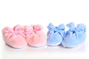 bigstock-Pink-and-blue-baby-booties--15285056