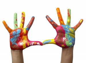 bigstock-Color-Painted-Child-Hand-6363248