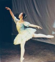 A former ballet dancer