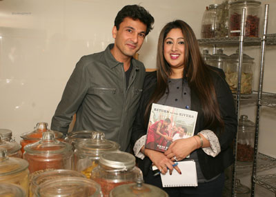 Chef Vikas Khanna & Food Editor, Nisha Vedi Pawar
