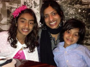 Sharmila and kids