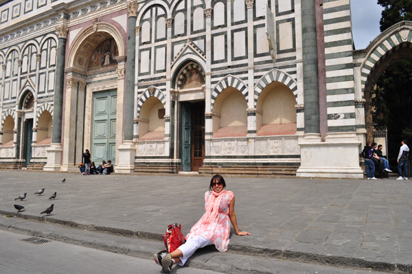 Desi Globetrotter in Florence