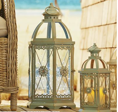 Morrocan style lantern by Pier 1