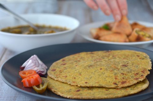 Indian Food Paratha Flatbread Indian Cuisine