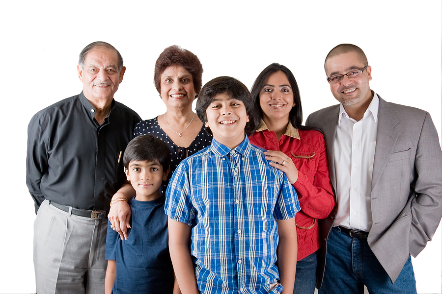 bigstock-Extended-Indian-Family-3554037