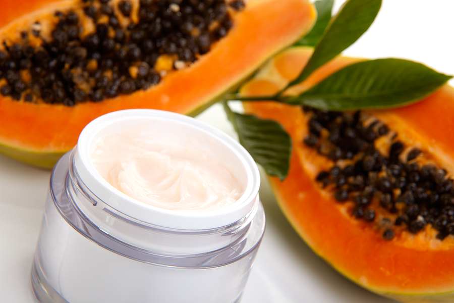 bigstock-Face-Cream-And-Fresh-Papaya-5311601