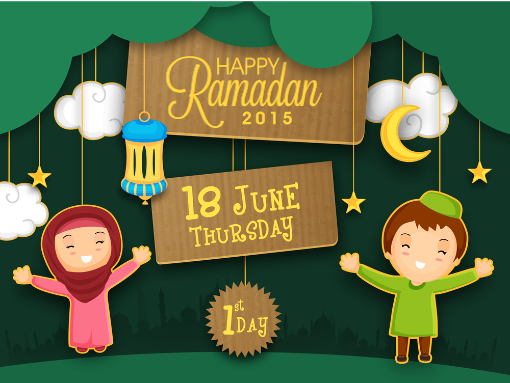 Holy month of Muslim community, Ramadan Kareem celebration with