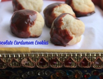 Recipe: Chocolate Cardamom Cookies