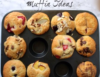 10 Muffin Ideas: One recipe, 10 Ways