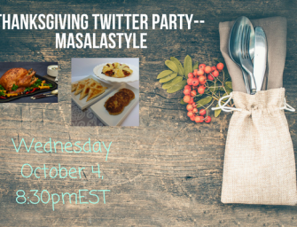 Thanksgiving Twitter Party with Masalamommas and Canadian Turkey