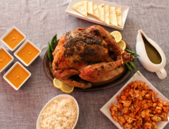 South Asian Inspired Turkey Dinner for the Holiday Season