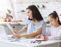 What kids learning from parents working from home during COVID-19 pandemic